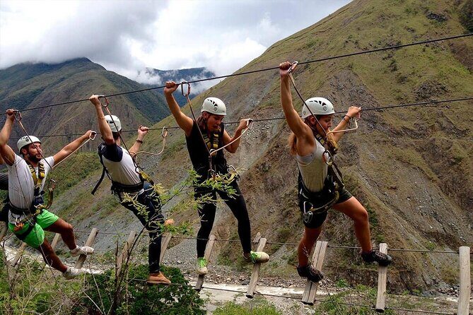 4-Day Inca Jungle Adventure, Mountain Biking, Rafting and Zipline - Day 3: Lucmabamba coffee fields, Llactapata viewpoint hike, and Aguas Calientes logistics