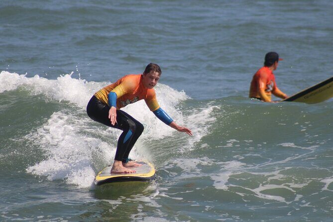 Beginner Surf Lesson in Lima, Perú - Gear You Don’t Need to Hunt Down: Wetsuit, Aqua Boots, Board Included