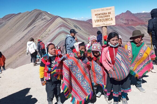 Colorful Mountain In The Cusco Region - The Return Hike and the Lunch Reset