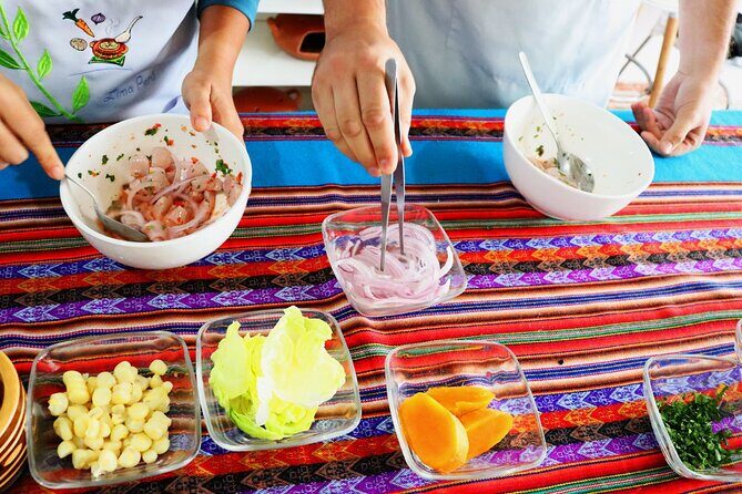 Cook an Authentic Ceviche And Peruvian Pisco Sour! - What you eat at the end: the tasting meal that makes it click