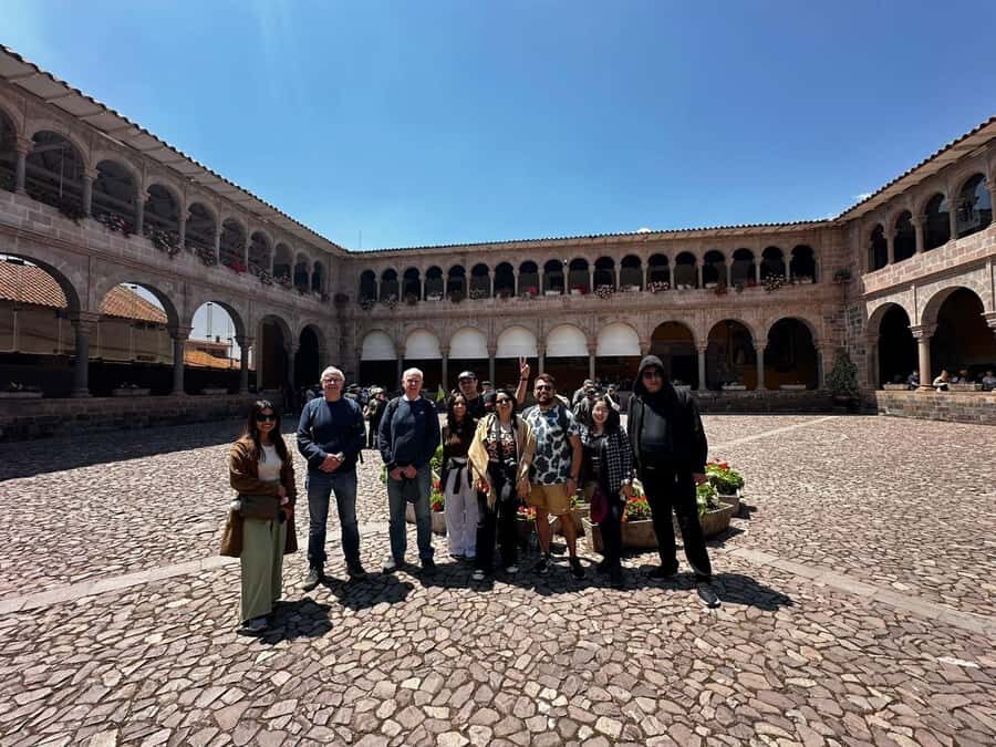 Cusco: Historical Guided City Tour with 4 Inca Ruins - Puka Pukara (Red Fortress): surveillance views with a dramatic name