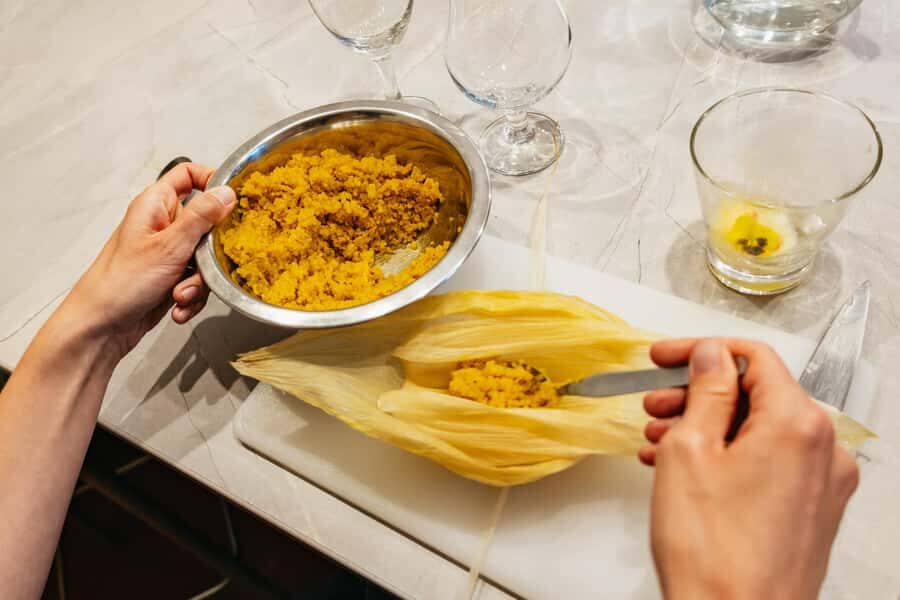 Cusco: Peruvian Cooking Class, Cocktails & Local Market Tour - Eating together: savor your dishes and trade stories
