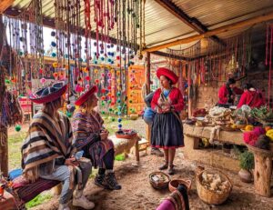 Cusco:Chinchero,Moray & Salt Mines drop-off in Ollantaytambo - Moray terraces: why the Inca built in circles