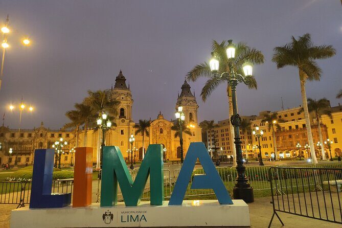 Explore the Catacombs, Lima Main Square & Magic Water Show - A 4 pm start gives you Lima in two moods