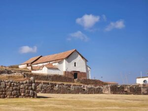 From Cusco: Chinchero, Moray, Maras and Ollantaytambo - Chinchero Ruins and the Alpaca Wool-to-Textiles Lesson
