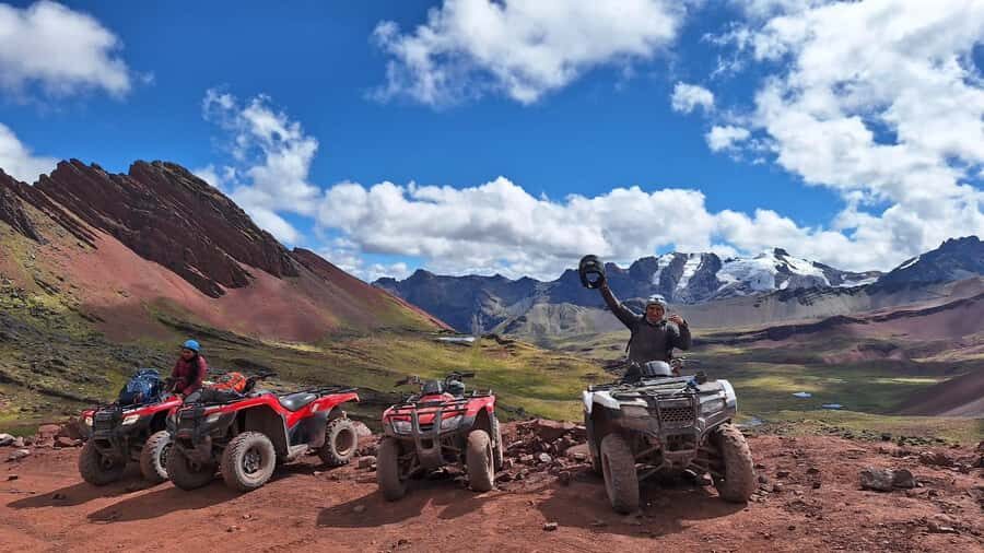 From Cusco: Mountain of colors and red valley on ATVs - Riding the Red Valley on a quad: fun, photos, and bumpy reality