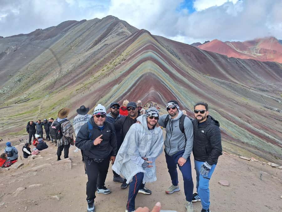 From Cusco: Mountain of colors and red valley on ATVs - Mountain of Seven Colors: the early access and the short summit walk