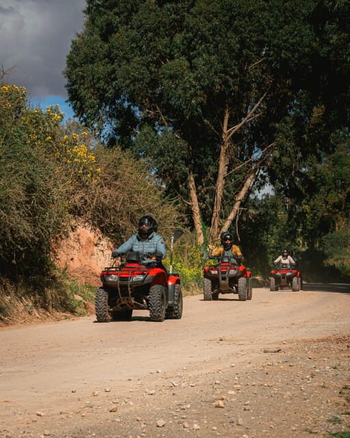 From Cusco: Quad bike tour Moray and Salt Mines - ATV Photo Stops Between Moray and the Next Mountain Stop