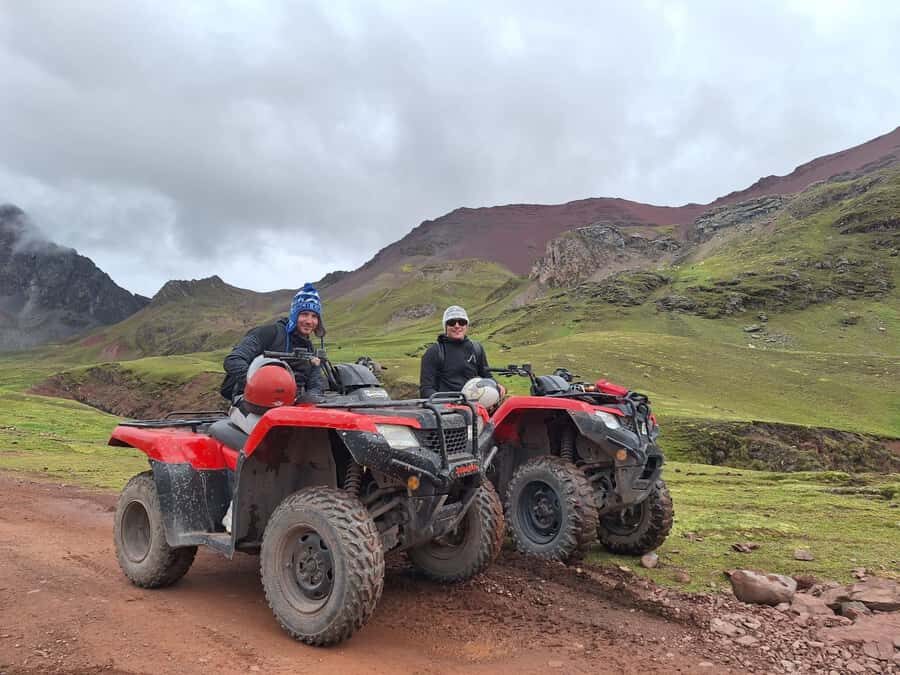 From cusco: Rainbow Mountain ATV Tour with meals - Back to Cusco around 4:00 pm: when you’ll be done