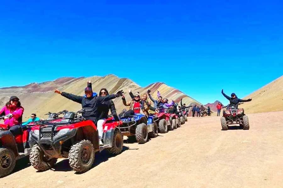 From Cusco: Rainbow Mountain in ATV Quad Bikes + meals - Why this ATV plan works for Rainbow Mountain from Cusco