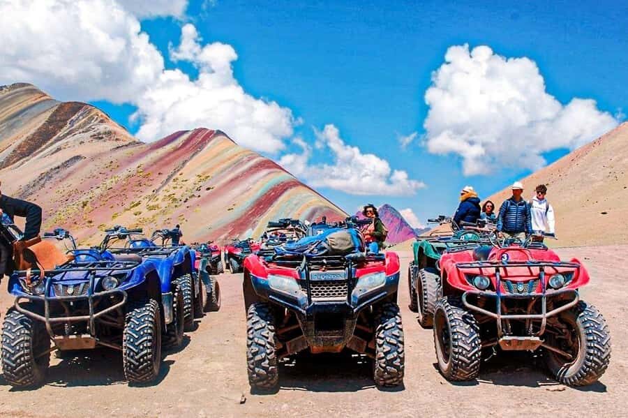 From Cusco: Rainbow Mountain in ATV Quad Bikes + meals - ATV ride details: where you switch to quad bikes and how to think about the speed