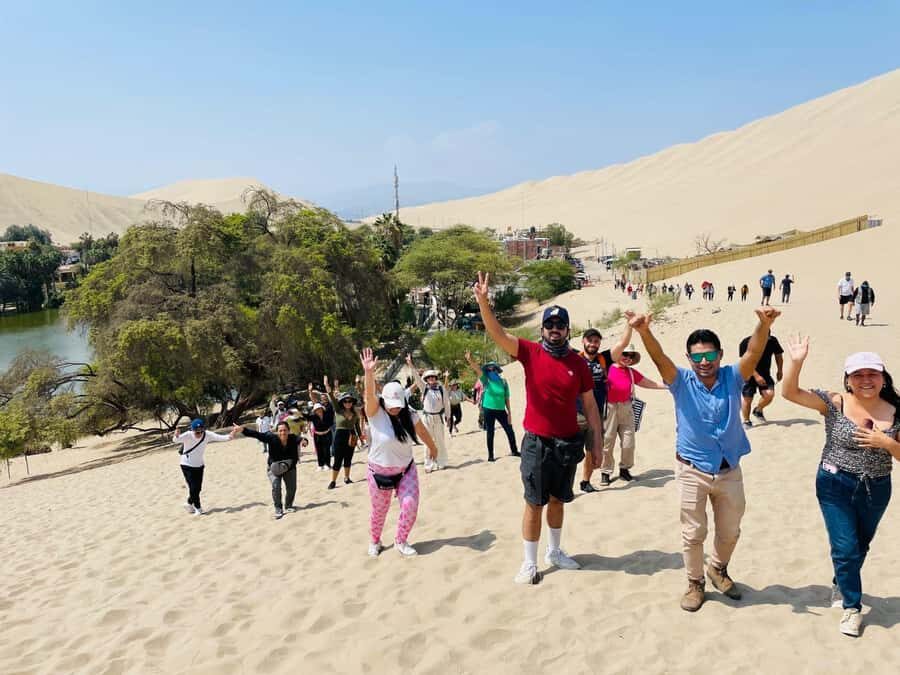 From Lima: Day trip to Paracas, Ica and Oasis Huacachina - Transportation and comfort: expect a long bus day