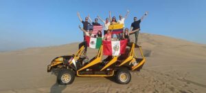 From Lima: Day Trip to Paracas, Ica & Oasis Huacachina - Ballestas Islands boat time: penguins, sea lions, and seabirds