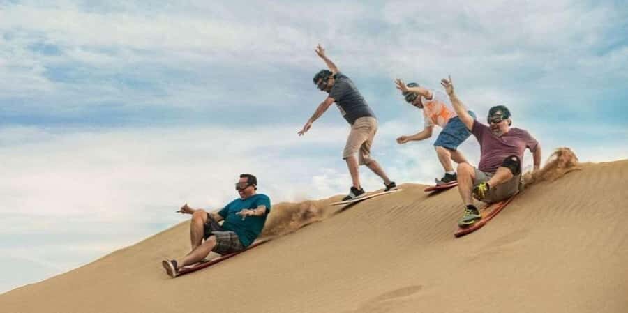 From Lima: Full Day to Paracas and Huacachina Desert Oasis - NIETO winery stop: lunch vibes and the Peruvian pisco lesson