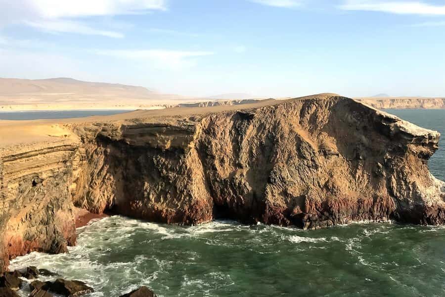 From Paracas: Ballestas Islands & Paracas National Reserve - Paracas National Reserve by Van: Desert Cliffs, Cathedral Rocks, and Ocean Air