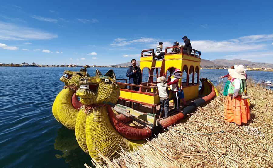 From Puno: 3-Hour Uros Floating Islands Tour - Departure Times: 9:00, 12:00, and 3:00 Choices