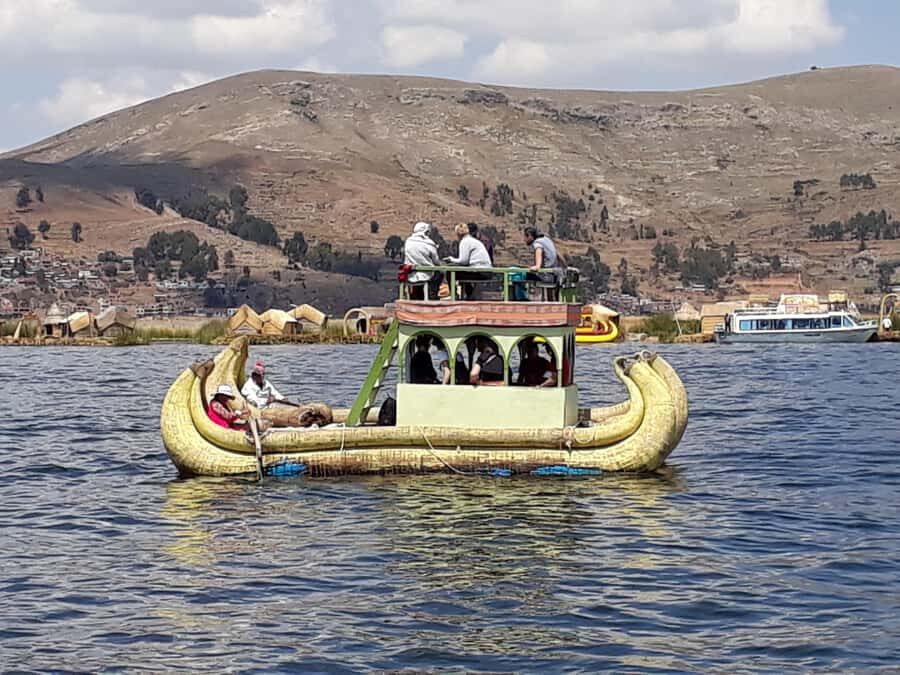 From Puno: full day tour to Uros and Taquile with Lunch - From Puno’s hotel pickup to the port: getting on the lake fast