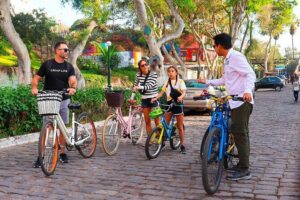 Lima Bike Tour in Miraflores & Barranco - Shared small group - Parque Kennedy to Parque del Amor: Miraflores’ cats, cafes, and the love-at-first-view park