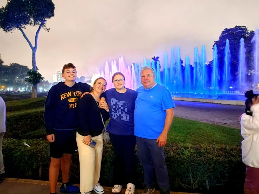 Lima: Magic Water Circuit Light Show Tour with Pickup - The Fantasy Fountain light-and-sound show: the moment to wait for