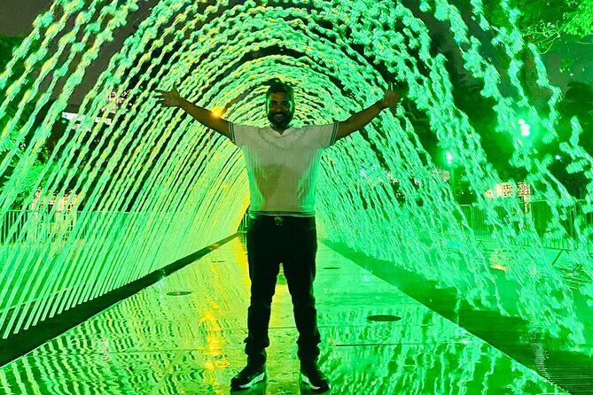Magic Water & Laser Light Show Including Pickup And Drop-Off - The laser show and music timing: what to expect