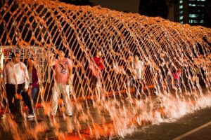 Magic Water & Laser Light Show Including Pickup And Drop-Off - Stop 1 walkthrough: the guided fountain route (and why it helps)