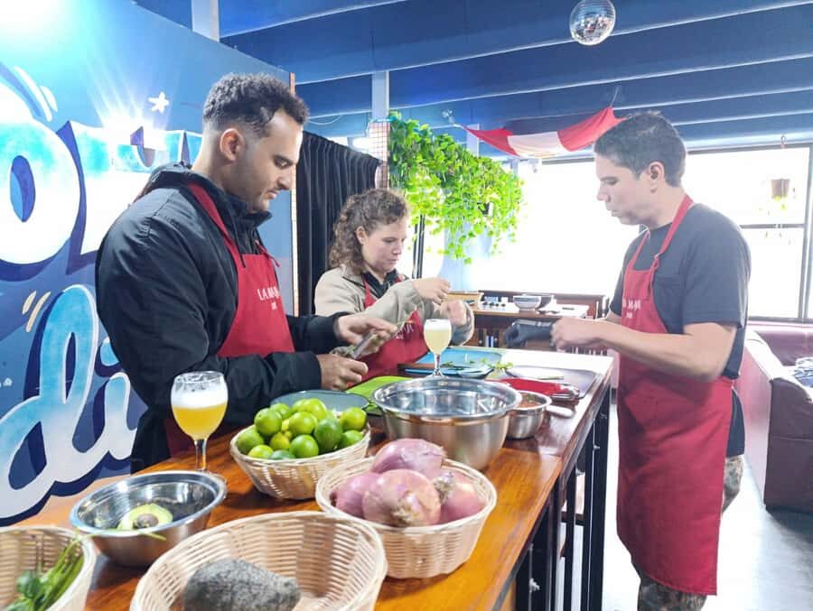 Miraflores: Amazing Peruvian Cooking Class Ceviche Seafood and Pisco Sour - Tuna Tartar: Your First Hands-On Seafood Course