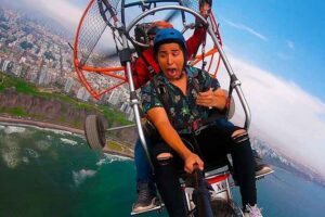 Paragliding in Lima - Costa Verde - Where you meet: Condor Xtreme at Circuito de Playas (Magdalena del Mar)
