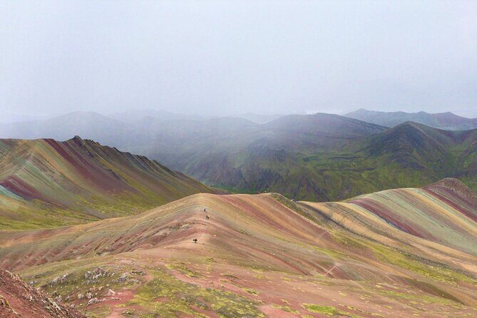 PRIVATE Palccoyo Rainbow Mountain tour - Entering Palccoyo Rainbow Mountain’s quieter side from Cusco