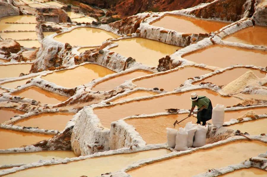 Sacred Valley: Chinchero, Moray, Ollantaytambo & Pisac+Lunch - Maras Salt Mines: Salt shops, viewpoints, and the extra fee