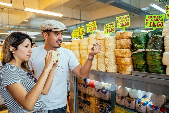 The 10 Tastings of Lima With Locals: Private Street Food Tour - Mercado Central: Peruvian Cheese, Stuffed Olives, and Strange-Fresh Fruit